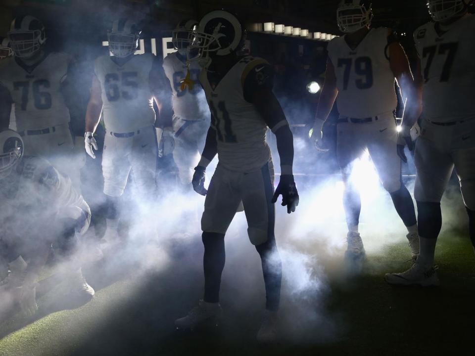 The NFL stands alone in his propensity for razzmatazz (Getty)