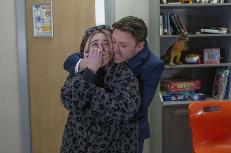 Joel and Lauren on Corrie