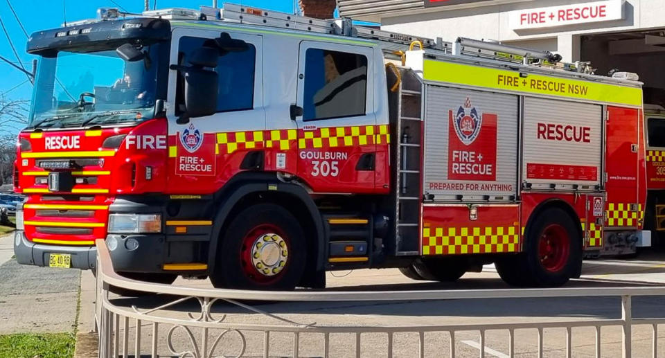 A NSW resident complained about the sound of the sirens when a fire truck was rushing to a job. Source: Fire and Rescue NSW
