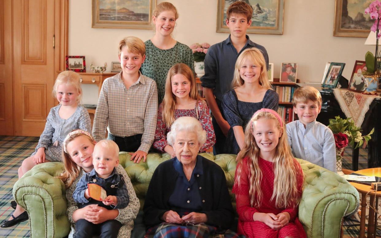 The homely, jolly image was taken by the Princess of Wales and released to mark what would have been Queen Elizabeth’s 97th birthday on Friday - @KensingtonRoyal/Twitter