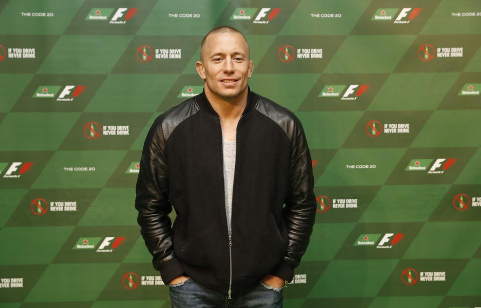 Georges St-Pierre is making his return to the Octagon for the first time since 2013. (Getty)