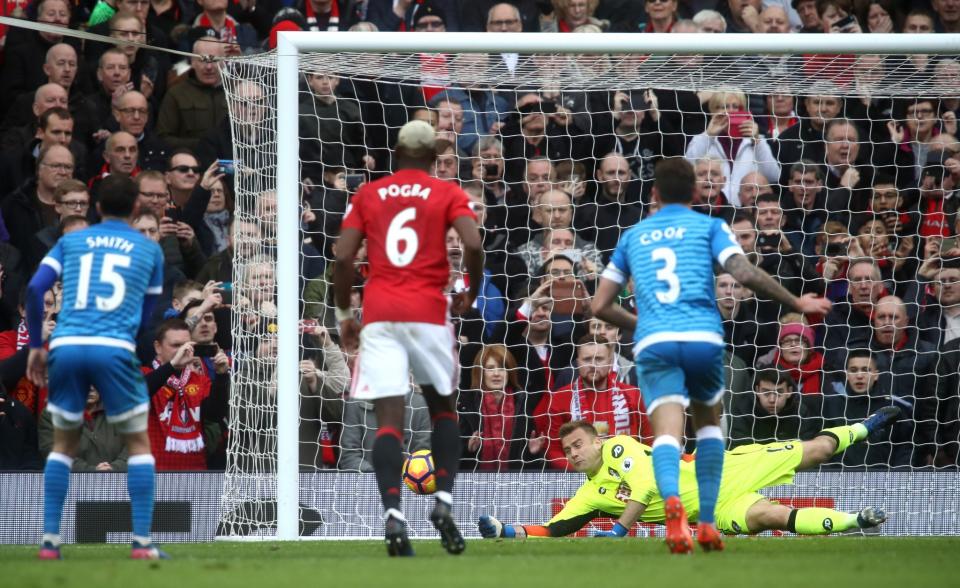 Artur Borucs brilliantly saves Ibrahimovic's penalty