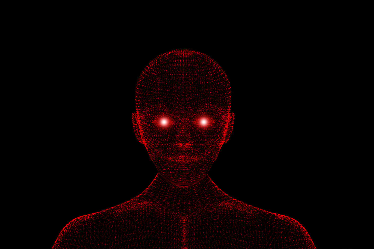 Red Evil Artificial Intelligence concept Getty Images/tampatra