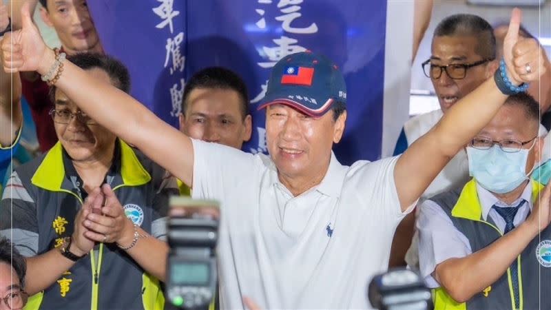 鴻海創辦人郭台銘力拚參選總統，卻傳出連署賄賂情事。（圖／翻攝自郭台銘臉書）