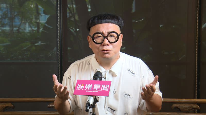 蜆仔激動解釋失言事件。