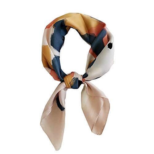 1) Abstract Silk Scarf