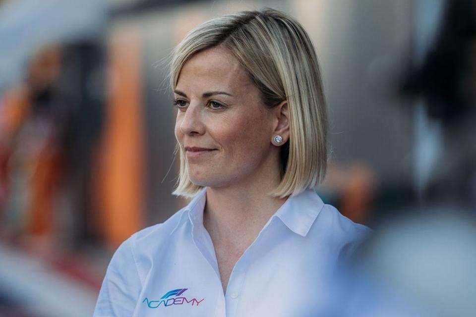 <p>F1 Academy</p> Susie Wolff in Austin for F1 Academy Series