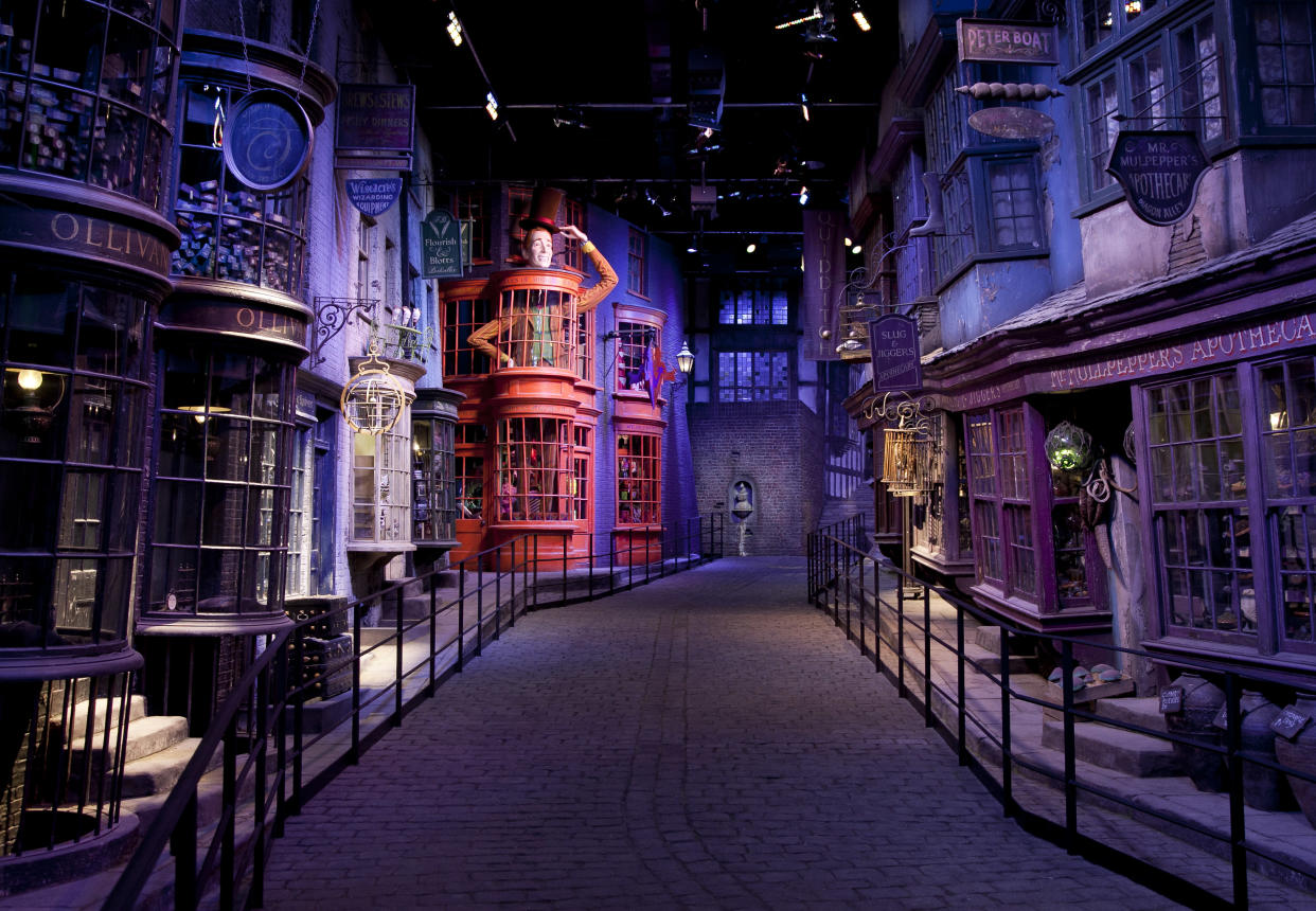 A Seattle dad just built a life-size Diagon Alley for his kids, and we’re open to being adopted