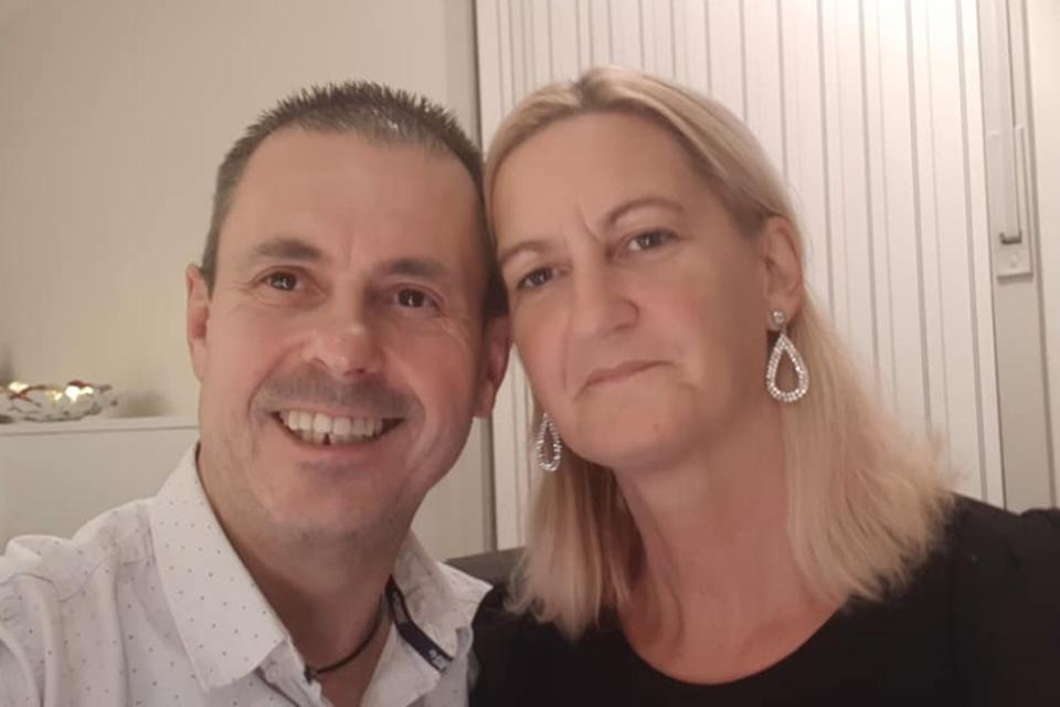 Johnny Beernaert and his now-widow Heidi Vermandel, who accompanied him on the cruise. FaceBook Johnny Beernaert