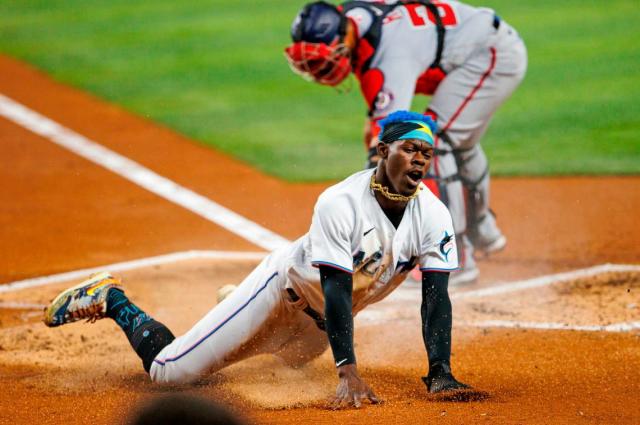 Second baseman Jazz Chisholm Jr. Euro Step catches on for Miami Marlins