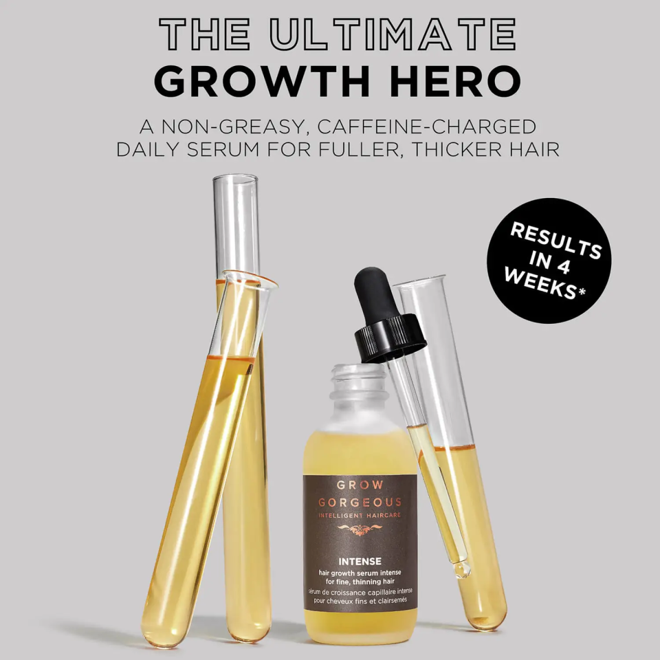 Grow Gorgeous Hair Growth Serum Intense 60ml. PHOTO: LookFantastic