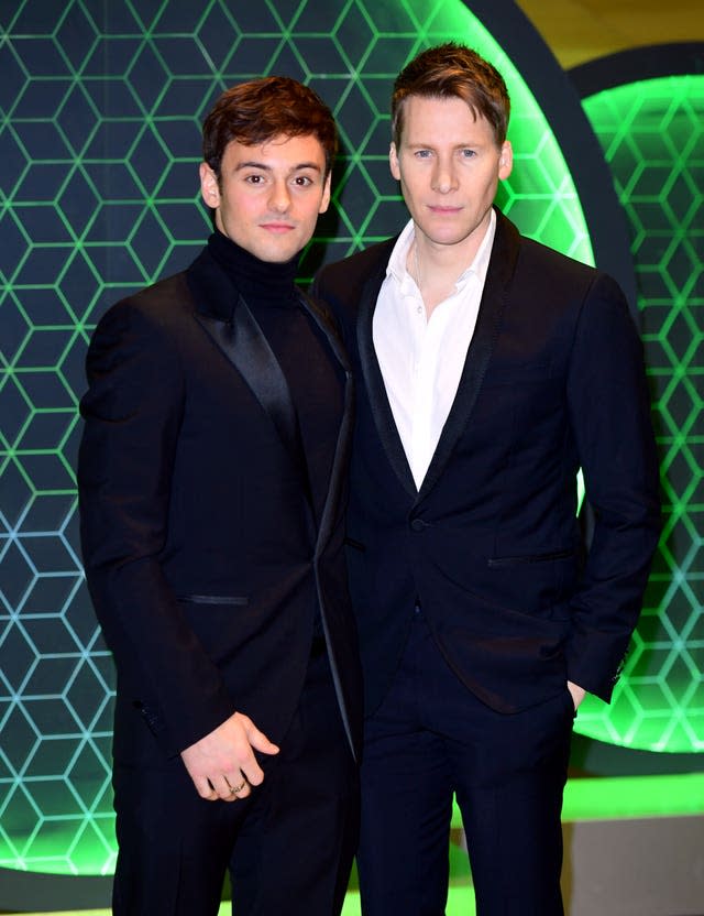 Tom Daley and Dustin Lance Black