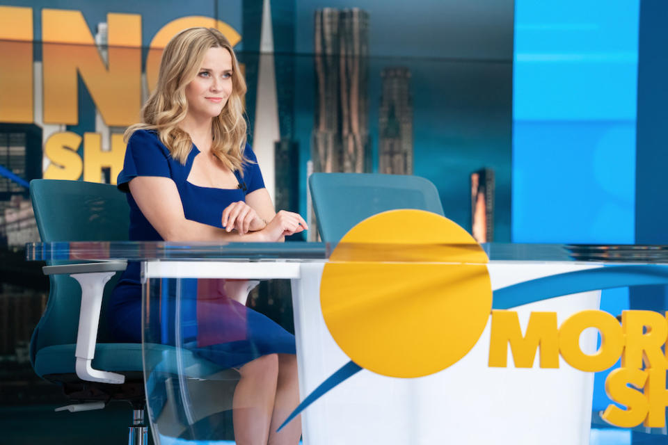 Reese Witherspoon in “The Morning Show” - Credit: Erin Simkin / Apple TV+