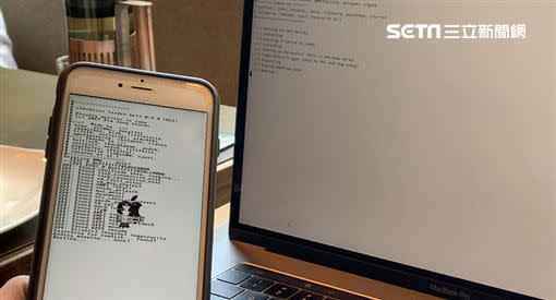記者照著皮樂的破解方法實測，也輕鬆能駭入別人手機。（圖／記者谷庭攝）