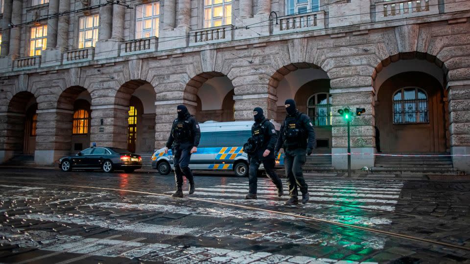 Prague's police chief confirmed the gunman died by suicide. - Gabriel Kuchta/Getty Images
