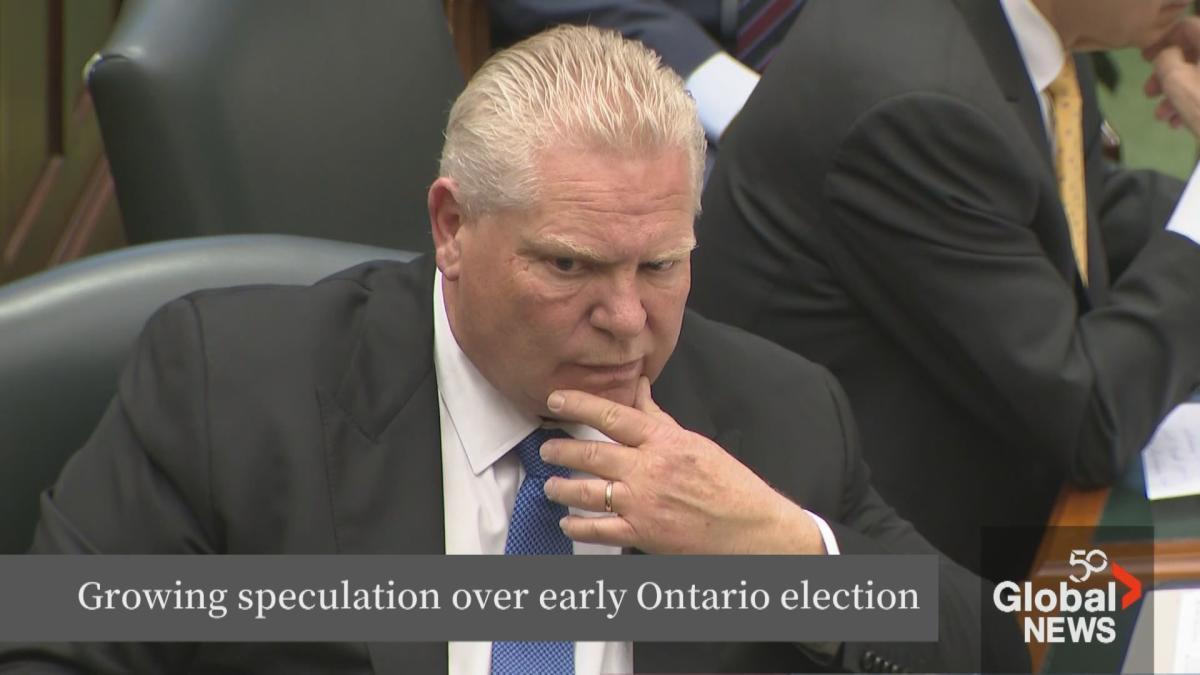 Doug Ford weighs in on timing of federal election