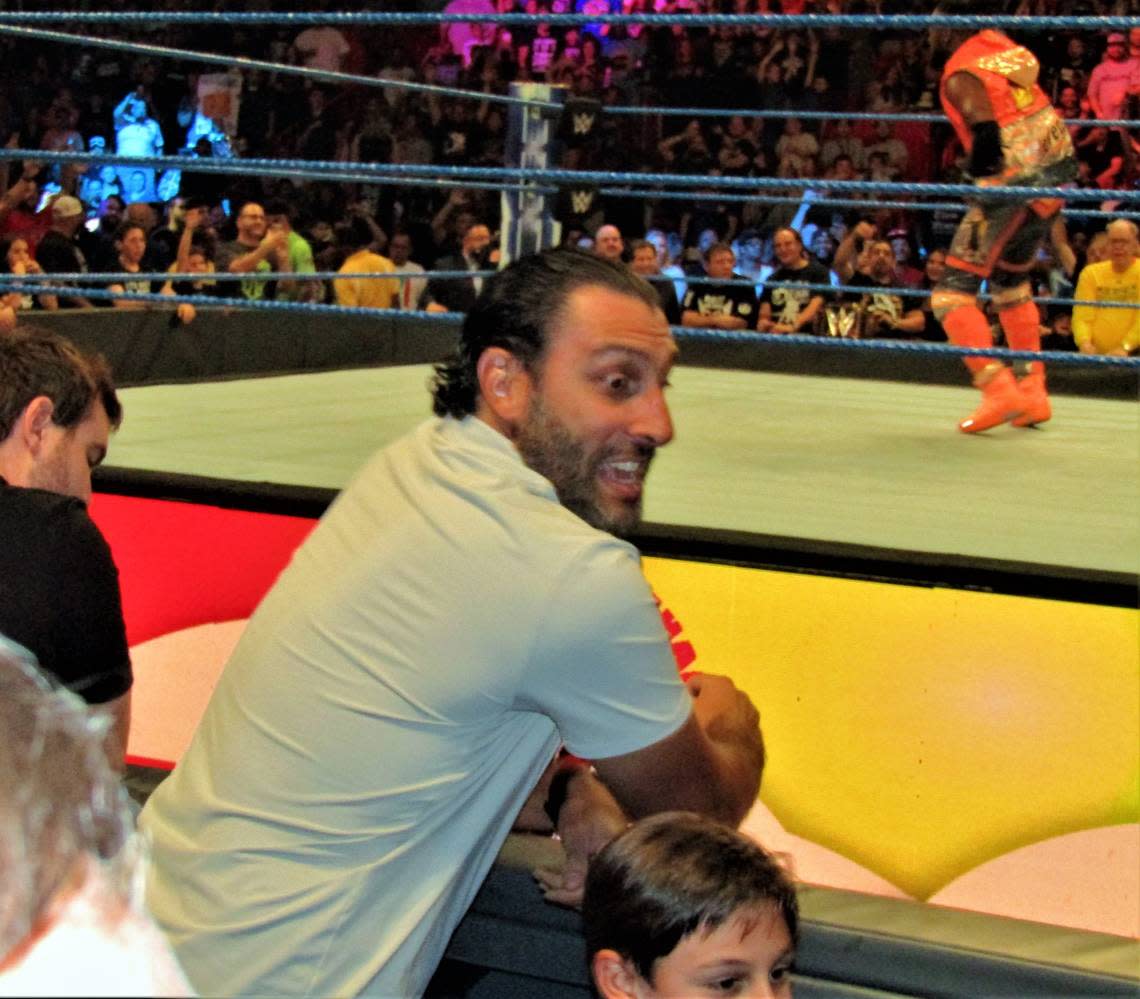 NHL Hall of Famer inductee and Florida Panthers alum Roberto Luongo is a big WWE fan.