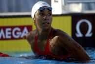 <p>Maritza (Correia) McClendon is the first African-American female swimmer to set an American and world swimming record (2002, NCAA championships, 50 and 100 Free); First African-American Female to make the US Olympic Swim team (2004); First black female swimmer to win a NCAA Division I Championship (2002, Georgia, 50 Free); First African-American female to win an Olympic medal (2004 Olympic Games, 400 Free Relay). </p>