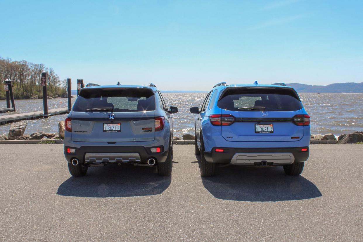 2024 honda pilot vs 2024 honda passport