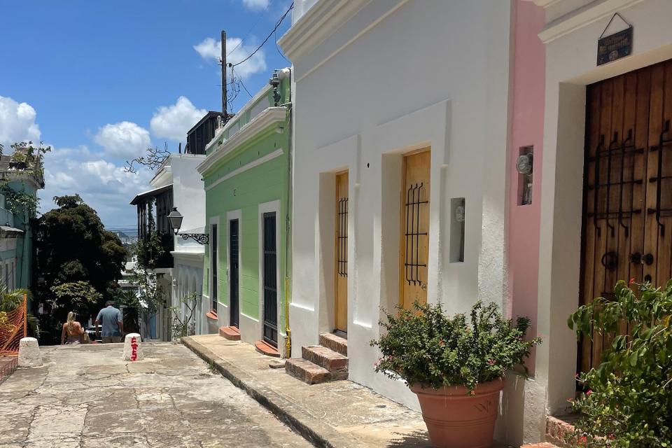 A street of Downtown Old San Juan