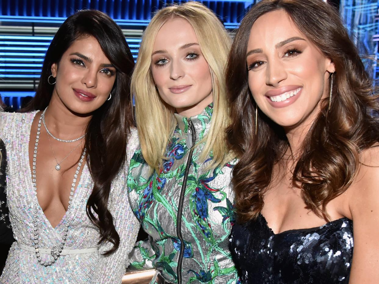 Priyanka Chopra, Sophie Turner, Danielle Jonas at the 2019 Billboard Music Awards.