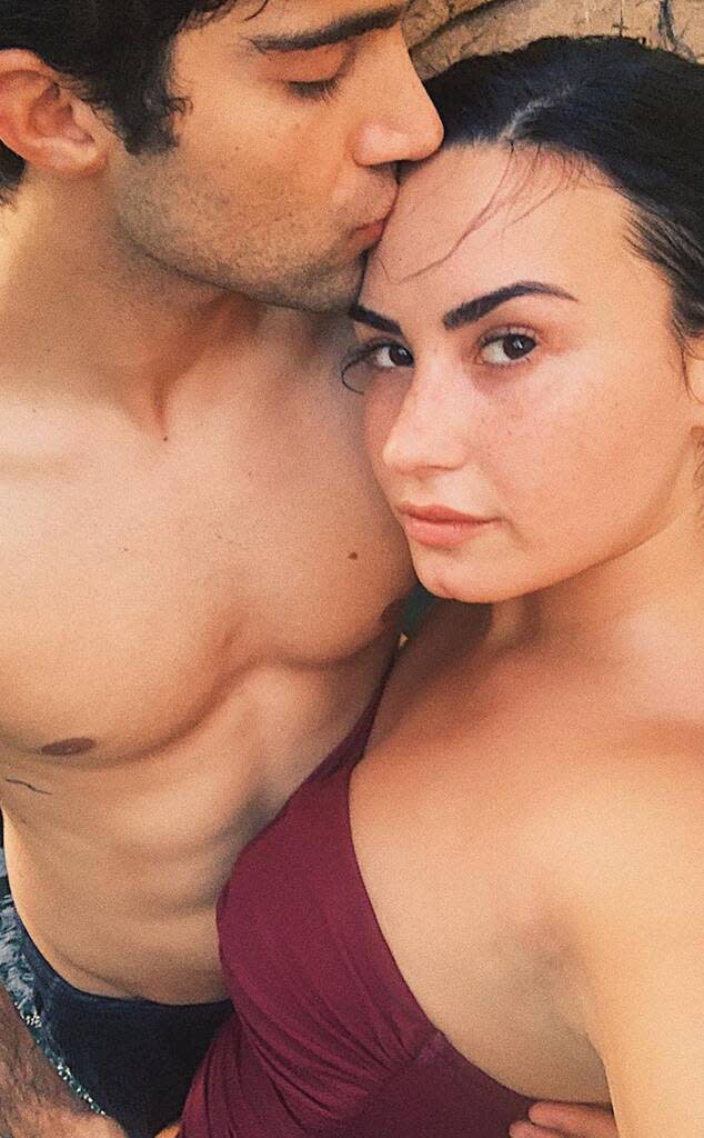 Demi Lovato, Max Ehrich, Instagram