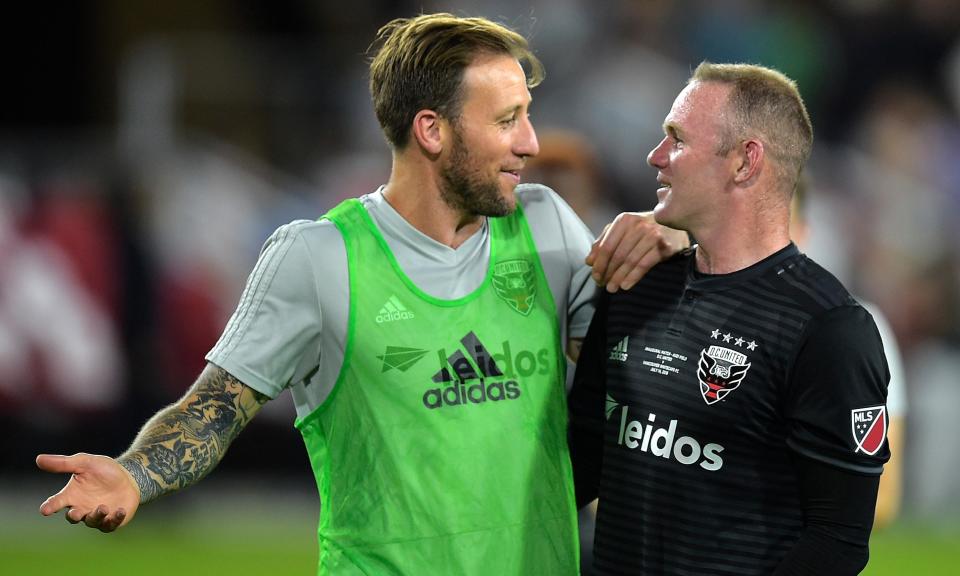 Wayne Rooney helped set up two goals on his DC United debut.