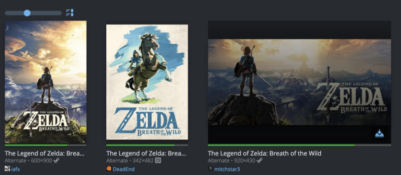 A screenshot shows some of the artwork that was removed by Nintendo.