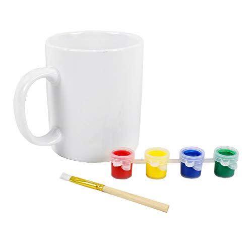 13) ArtMinds Ceramic Mug Painting Kit