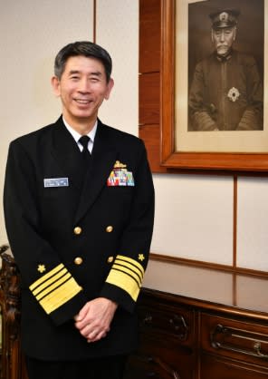 任本海上自衛隊海上幕僚長酒井良。   圖 : 翻攝自自衛隊官網