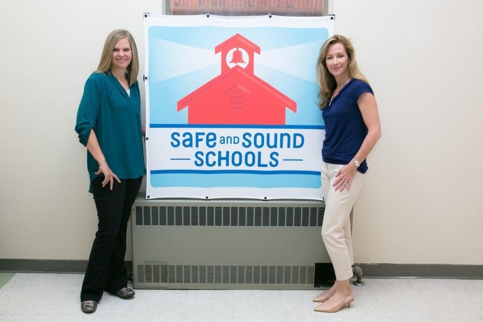 Alissa Parker and Michele Gay founded Safe&nbsp;and Sound Schools after their daughters were killed in the shooting at Sandy Hook Elementary School.&nbsp; (Photo: Courtesy of Safe and Sound Schools)