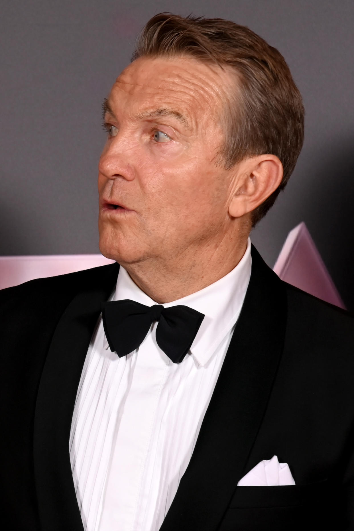 LONDON, ENGLAND - OCTOBER 13: Bradley Walsh in the winners' room at the National Television Awards 2022 at OVO Arena Wembley on October 13, 2022 in London, England. (Photo by Dave J Hogan/Getty Images)