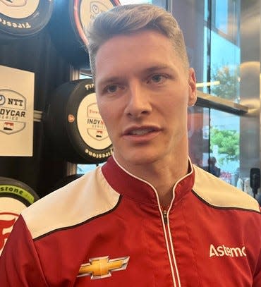 Nashville IndyCar driver Josef Newgarden said he would like to cross over and compete in a NASCAR Cup Series race at some point in the future.