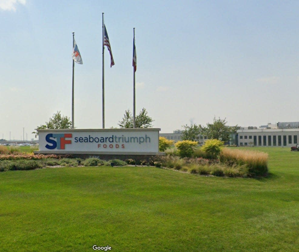 The Seaboard Triumph plant in Sioux City.