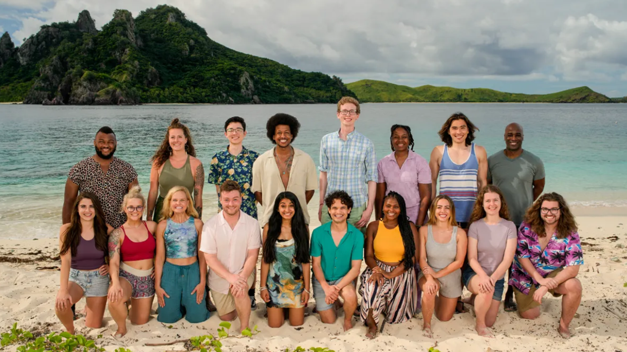  Survivor Season 45 contestants. 