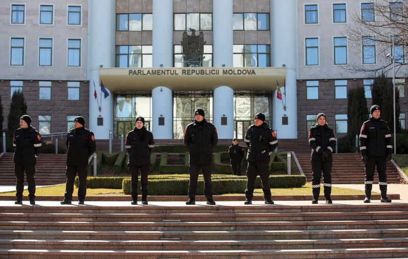 Opposition rally in Chisinau