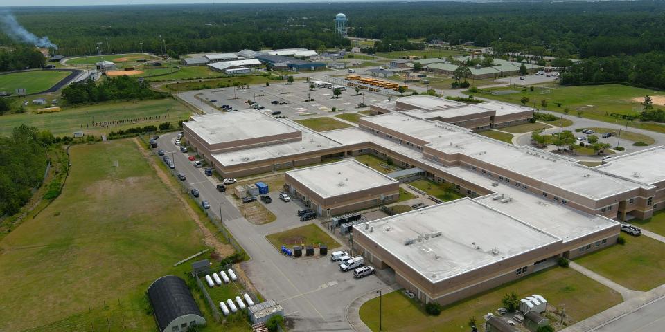 Topsail High and Middle schools in Hampstead