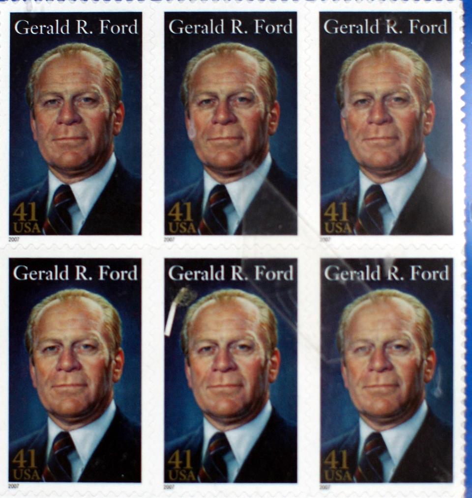 gerald ford stamps