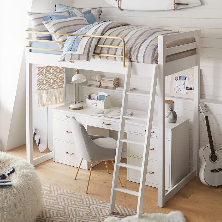 <p><a href="https://go.redirectingat.com?id=74968X1596630&url=https%3A%2F%2Fwww.pbteen.com%2Fproducts%2Fwaverly-loft-bed%2F&sref=https%3A%2F%2Fwww.housebeautiful.com%2Fshopping%2Ffurniture%2Fg32872115%2Fbest-loft-beds-for-adults%2F" rel="nofollow noopener" target="_blank" data-ylk="slk:Shop Now;elm:context_link;itc:0;sec:content-canvas" class="link rapid-noclick-resp">Shop Now</a></p><p>Waverly Loft Bed</p><p>pbteen.com</p><p>$1999.00</p>