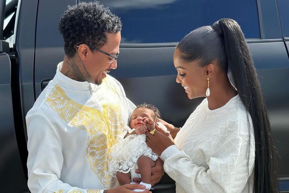 Nick Cannon and Lanisha Cole Enjoy a 'Beautiful Sunday' Church Dedication for Daughter Onyx