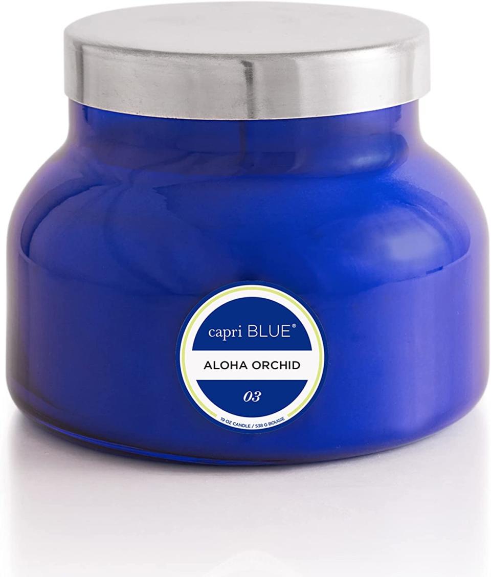 capri blue scented candle, gifts for girlfriend