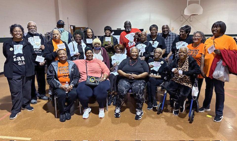 Participants are pictured at the YMCA Lincoln Center's recent Bid whist tournament. Provided by Freeta Jones-Porter