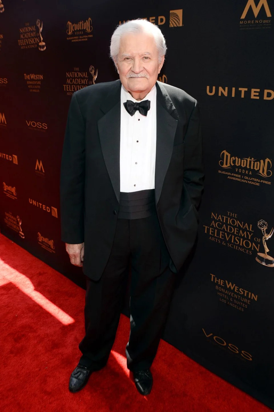 Actor John Aniston arrives astatine  the 43rd Annual Daytime Emmy Awards astatine  the Westin Bonaventure Hotel connected  May 1, 2016 successful  Los Angeles, California.