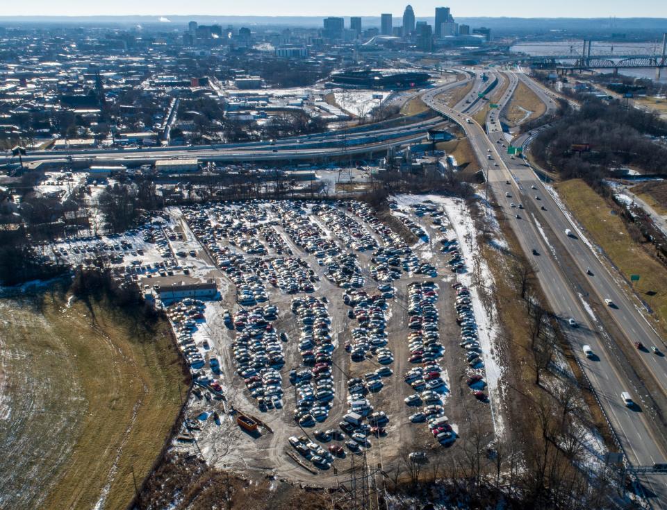 LMPD impound lot