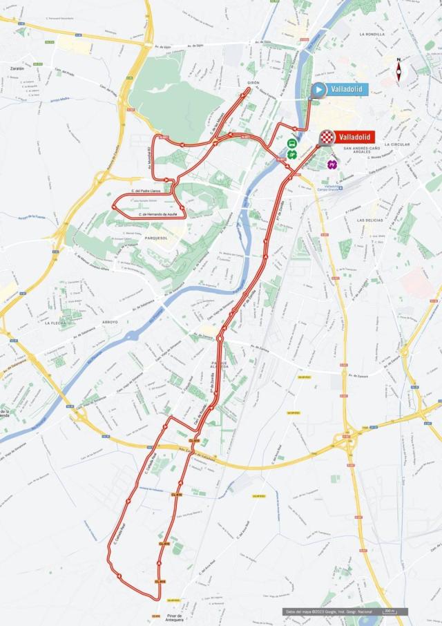 La Vuelta - 😍 El mapa de #LaVuelta23 😍 😍 Here's the official route of  #LaVuelta23! 😍