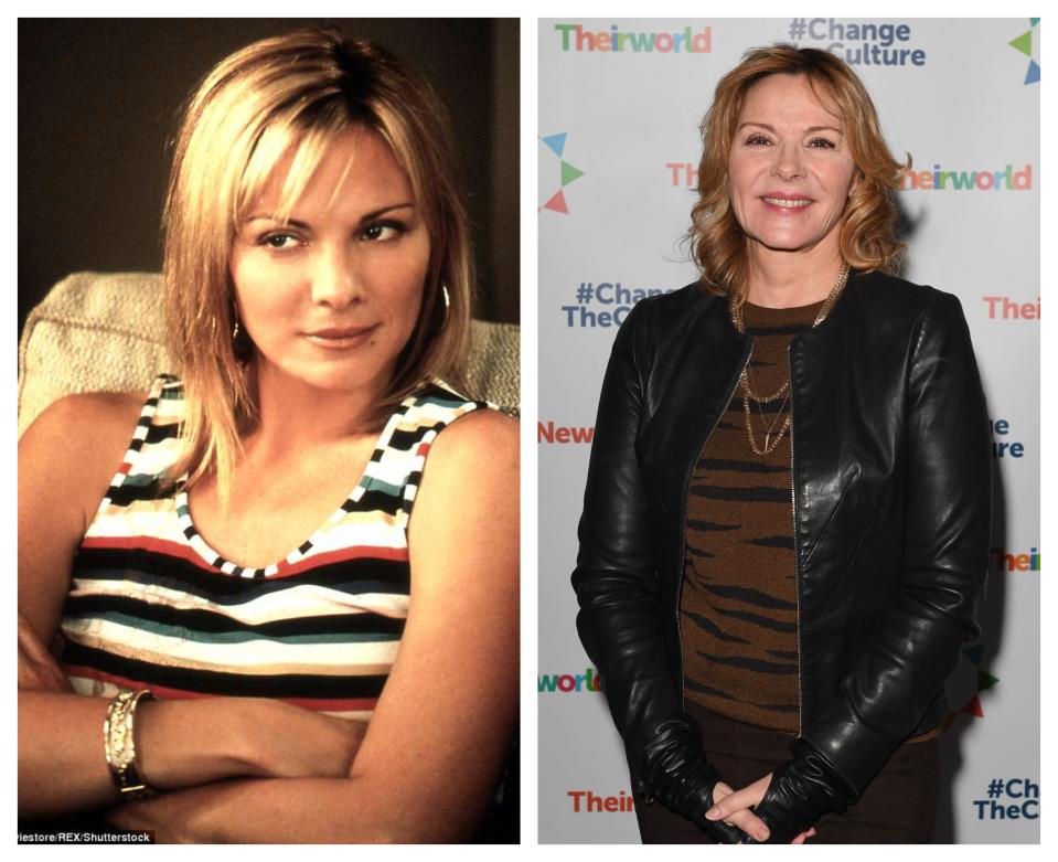 <p>Kim Cattrall era Samantha Jones, la mayor y más divertida de las cuatro protagonistas. La actriz ha seguido muy ligada a la televisión desde entonces, aunque sin tanto éxito. Acabamos de verla en la serie ‘Modus’ (2015-) y pronto estrenará ‘Tell Me a Story’ (2018-). (Foto: HBO / Stuart C. Wilson / Getty Images). </p>