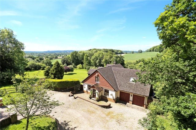 This house is designed to take advantage of the lovely views