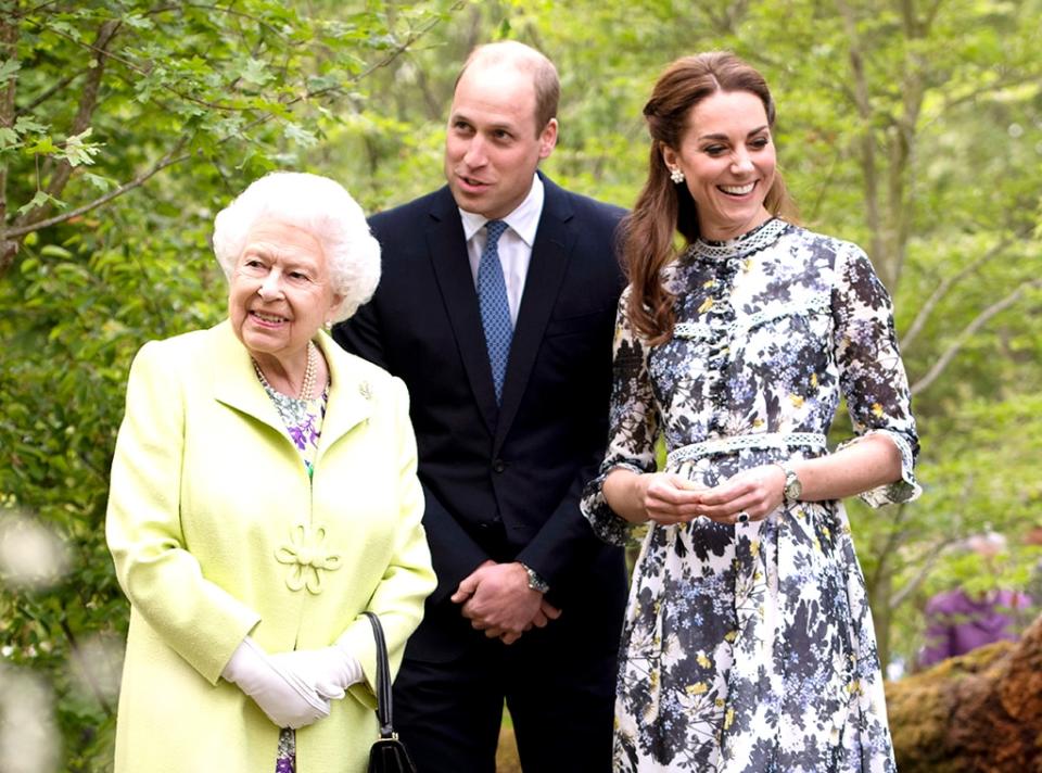 prince william, kate middleton, queen elizabeth II