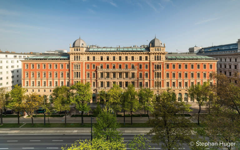 擁有超過百年歷史的老建築將於2024年3月搖身一變為維也納漢森宮安納塔拉酒店。（圖／美諾酒店集團提供，以下同）