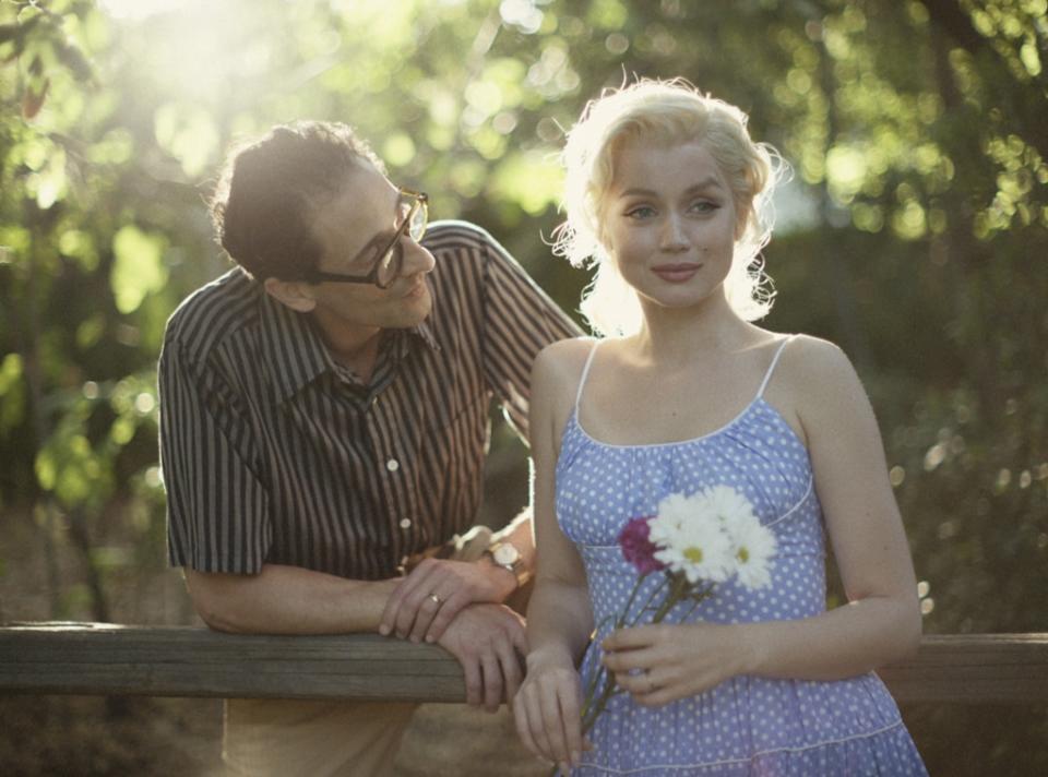 Blonde, Ana de Armas, Marilyn Monroe, Production Still